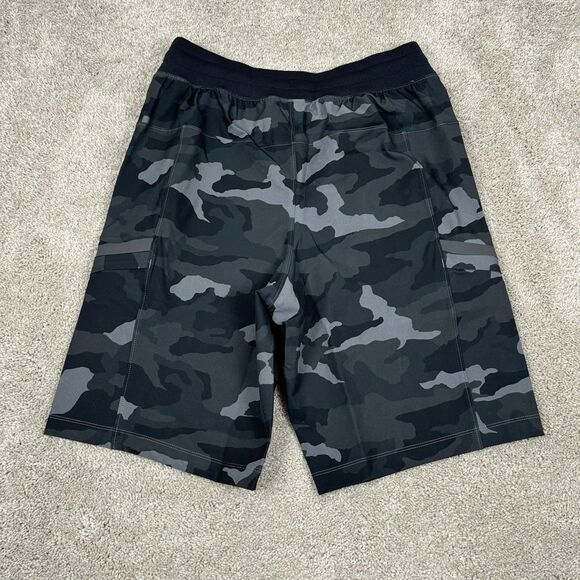 Under Armour Men's UA Elite Cargo Print Shorts Black Dark Gray Men’s Medium New - Picture 7 of 7
